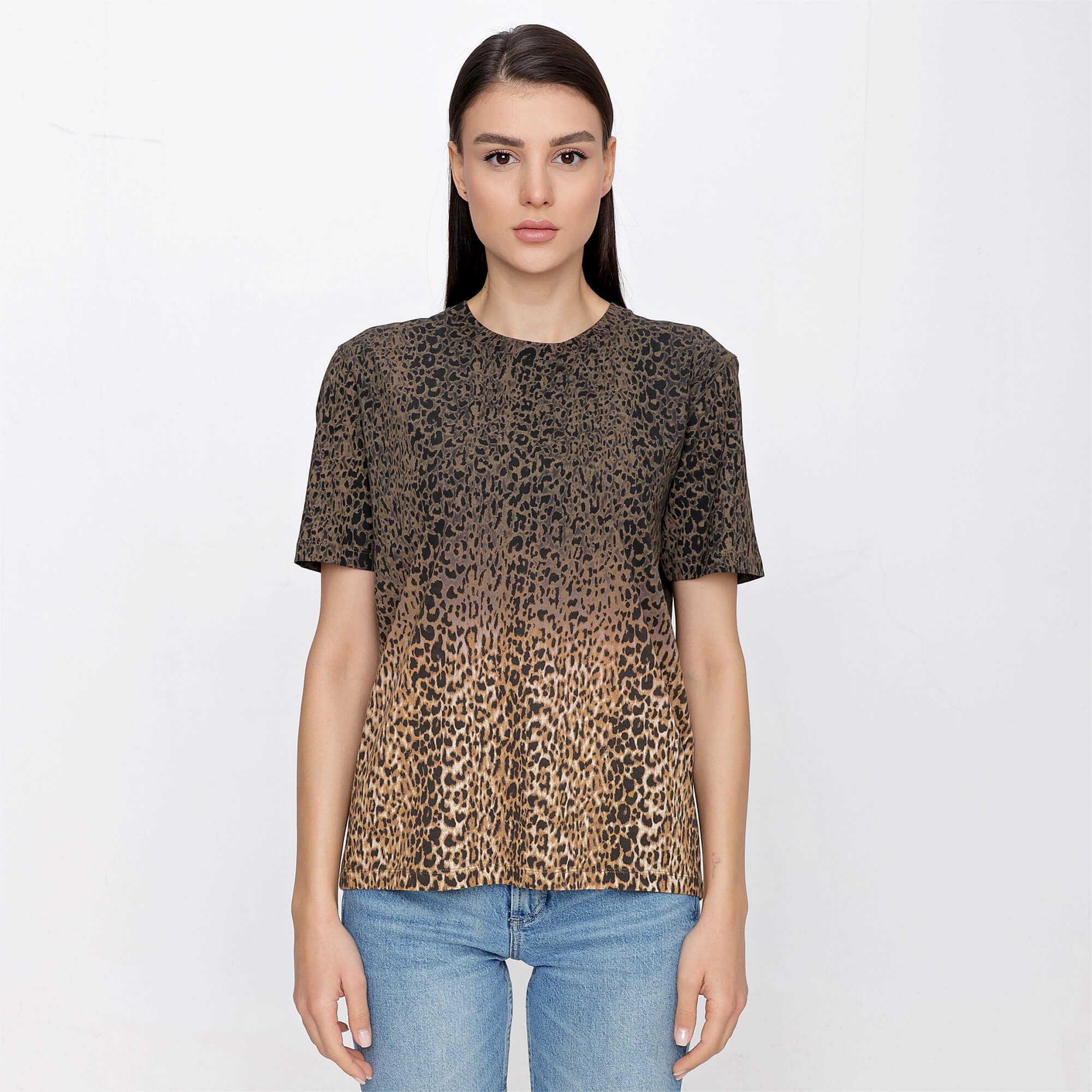 Yves Saint Laurent - Leopard Printed Tshirt